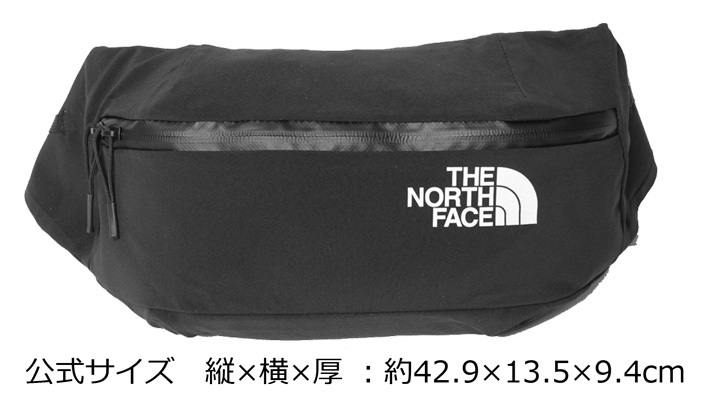 THE NORTH FACE ザ ノースフェイス ADVANT LUMBAR L アドバント ランバー L ボディバッグ ボディバッグ Lサイズ  メンズ レディース ブラック クリスマス