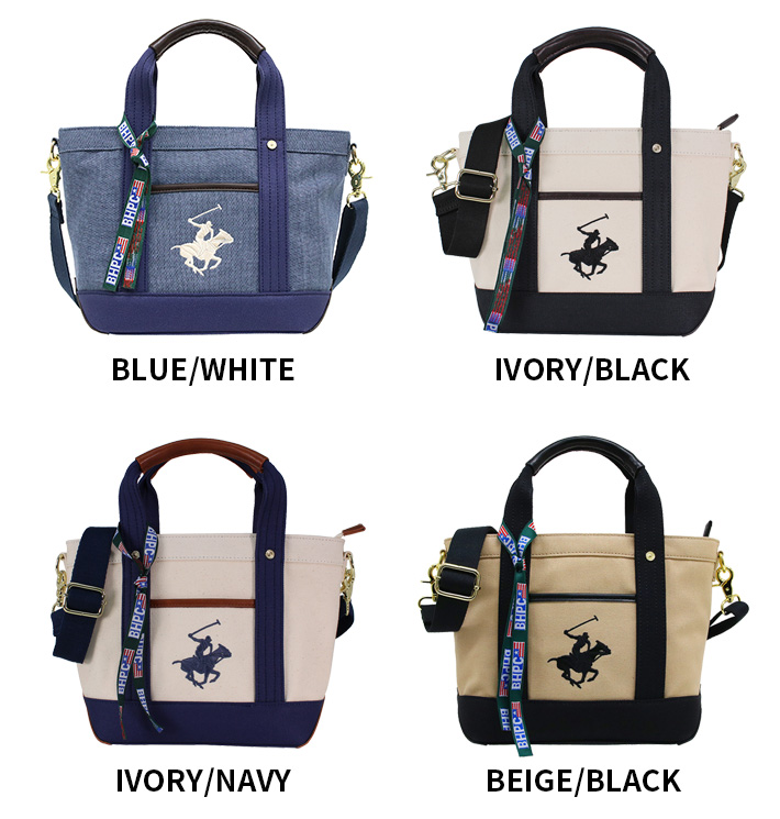 BEVERLY HILLS POLO CLUB ビバリーヒルズポロクラブ TOTE BAG ロゴ