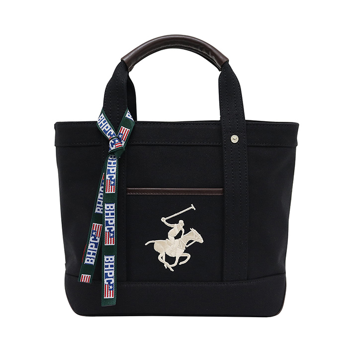 BEVERLY HILLS POLO CLUB トートバッグ BH1006N BK/BK/WH Amazon | [ビバリーヒルズポロクラブ]BEVERLY HILLS POLO CLUB