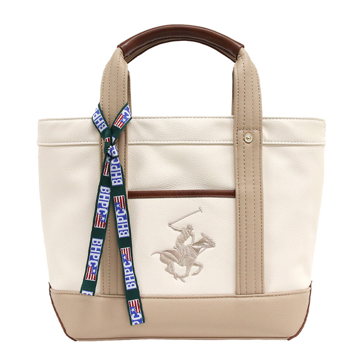 BEVERLY HILLS POLO CLUB ビバリーヒルズポロクラブ TOTE BAG ロゴ トートバッグ キャンバス BH2007N ハンドバッグ バック ブラック 送料無料 クリスマス｜zakka-tokia｜06