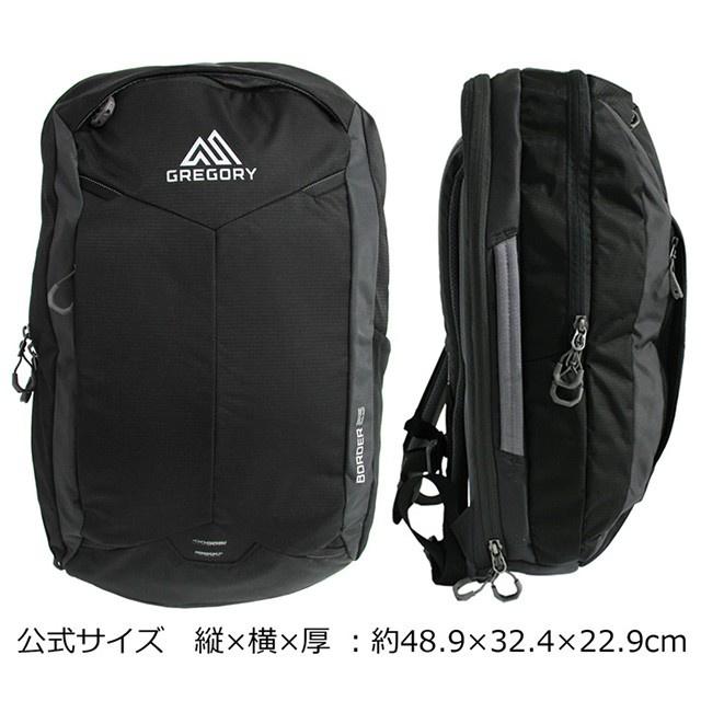 GREGORY BORDER 25L デイパック ブラック GREGORY（グレゴリー） 並行輸入品 グレゴリーBORDER 25 ボーダー 25