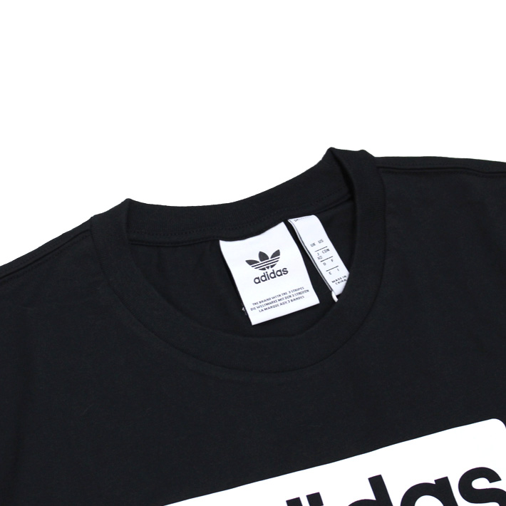 売れ筋商品|||アディダスオリジナルス Tシャツ レディース トップス FLAMES - Top - black   off white adidas tシャツ ファイヤーバード トレフォイル クロップTシャツ