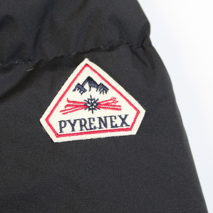 並行輸入品 PYRENEX ピレネックス SPOUTNIC MINI RIPSTOP JACKET スプートニック ミニ リップストップ ジャケット ダウン アウター 保温性能 メンズ 黒 HMY022Pの画像