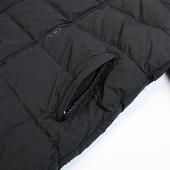 並行輸入品 PYRENEX ピレネックス SPOUTNIC MINI RIPSTOP JACKET スプートニック ミニ リップストップ ジャケット ダウン アウター 保温性能 メンズ 黒 HMY022Pの画像