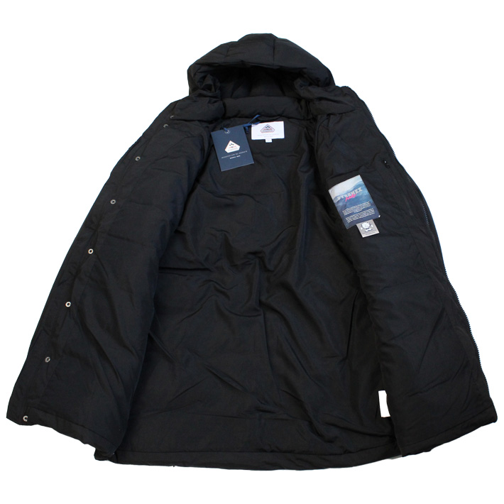 並行輸入品 PYRENEX ピレネックス SPARK スパーク ダウン アウター ジャケット 撥水素材 保温性能 メンズ ブラック HMY025P プレゼント ギフト 通勤 通学の画像