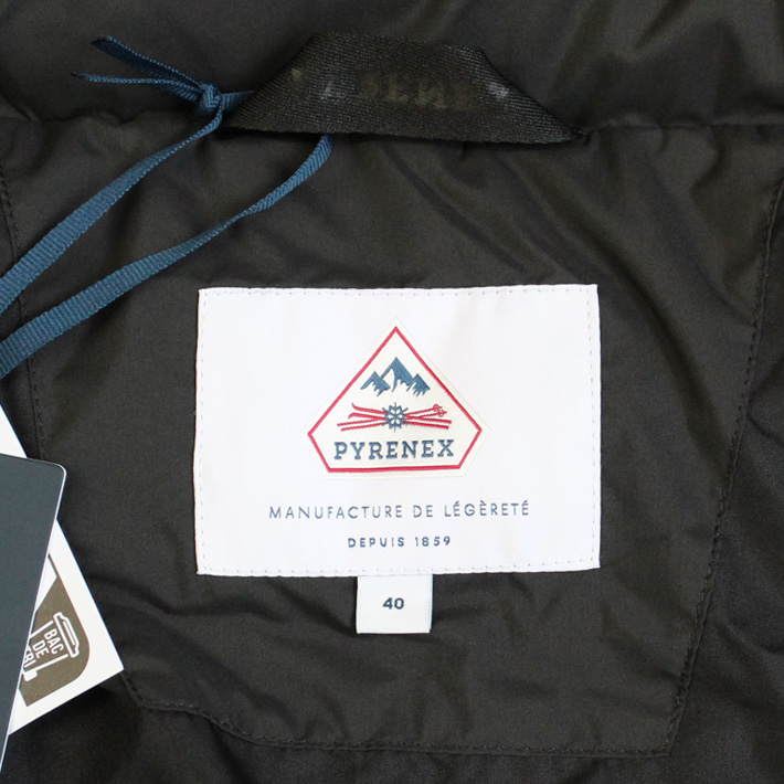 並行輸入品 PYRENEX ピレネックス SPOUTNIC スプートニック ダウン アウター ジャケット 撥水素材 保温性能 レディース ブラック HWY034P プレゼント ギフトの画像