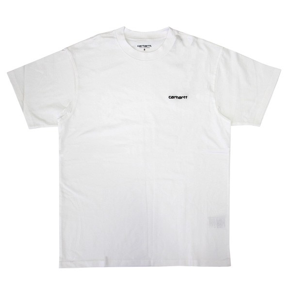 Tシャツ・カットソー CARHARTT S/S AMERICAN SCRIPT T-SHIRT 4FK1351 Carhartt WIP American Script T-Shirt | Black – Page American