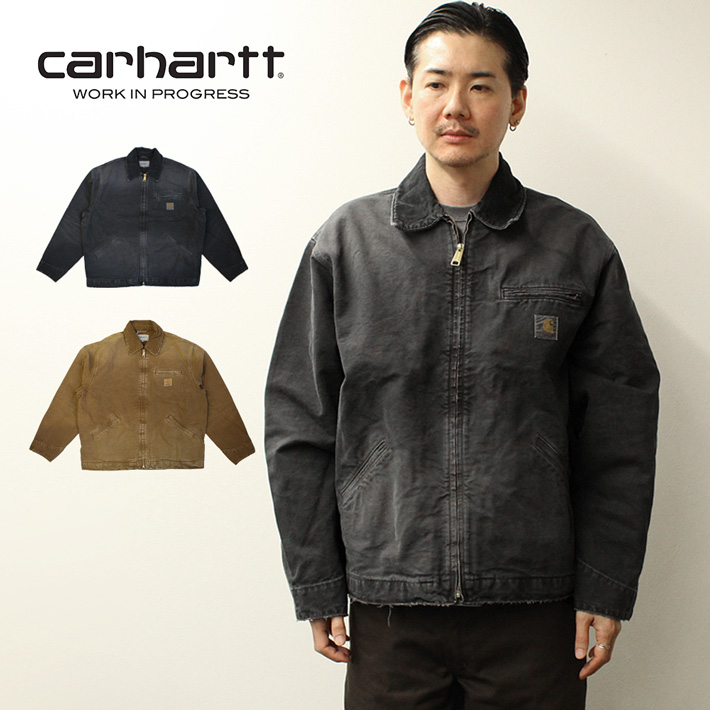 ���s�A���i  Carhartt WIP �J�[�n�[�g WIP OG DETROIT JACKET �f�g���C�g �W���P�b�g �A�E�^�[ �����Y �u���b�N �u���E�� i035280 �v���[���g �M�t�g