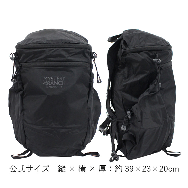ミステリーランチ IN AND OUT 18 バックパック アウトドア ブラック Amazon.co.jp: MYSTERY RANCH ミステリーランチ In & Out-Black