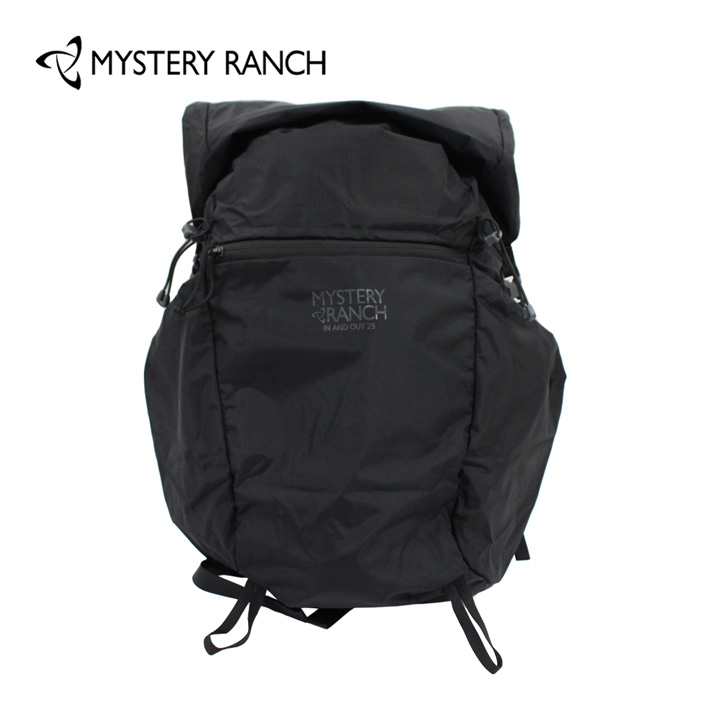 MYSTERY RANCH 黒 リュック 297511 MYSTERY RANCH ミステリーランチ In & Out-Black 25 イン アンド