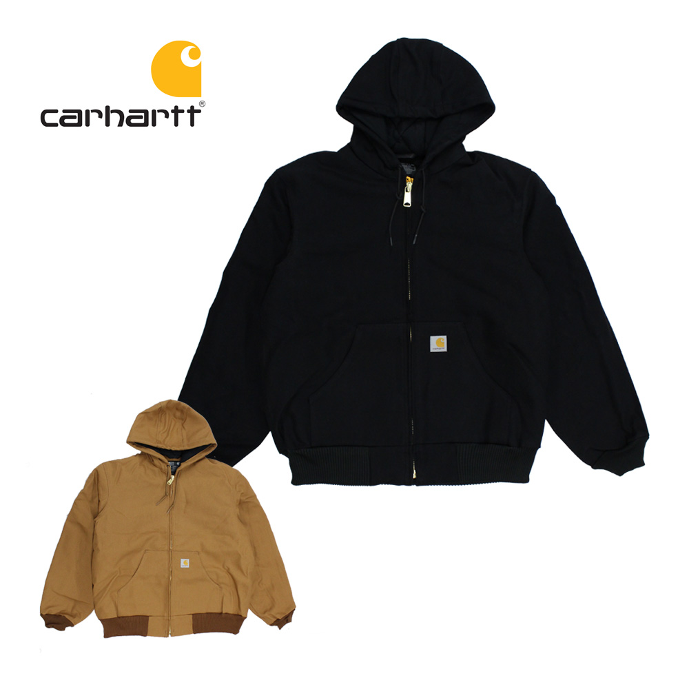 Carhartt カーハート Firm Duck Insulated Flannel Lined Active Jacket カーハート ダック  フランネルライン アクティブジャケット ジャケット パーカー j140