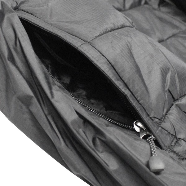 HUF（ハフ） 並行輸入品 GEODE PUFFY JACKET BLACK ジオードジャケット 