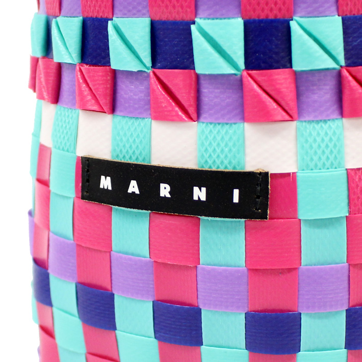 MARNI マルニ MARNI KIDS マルニ キッズ マルチカラー バスケットバッグ かごバッグ M00332 M00IW 0M340 0M536 0M607 0M847 ハンドバッグ｜zakka-tokia｜05