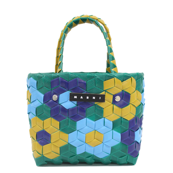 MARNI 並行輸入品 マルニ KIDS キッズ SANFLOWER ウーブンバッグ