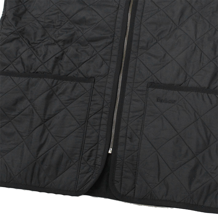 Barbour バブアー POLARQUILT WAISTCOAT ZIP IN LINER ポーラキルト ウエストコート ジップインライナー  ライニングベスト メンズ MLI0002BK91 送料無料