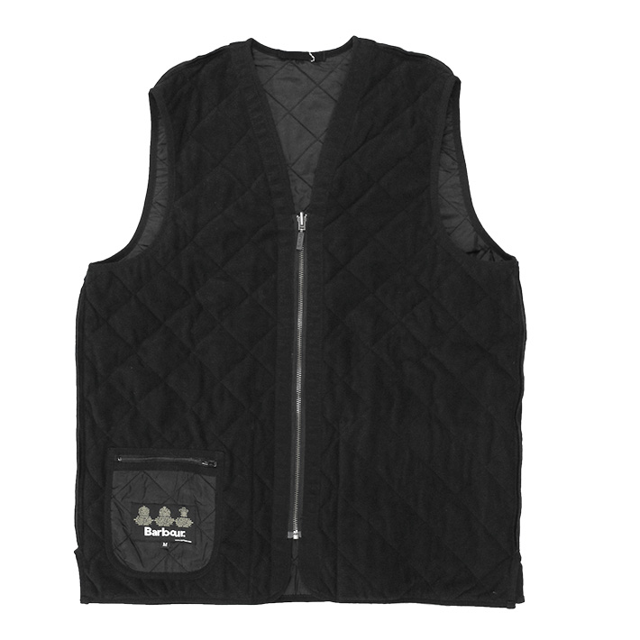 Barbour バブアー POLARQUILT WAISTCOAT ZIP IN LINER ポーラキルト ウエストコート ジップインライナー  ライニングベスト メンズ MLI0002BK91 送料無料