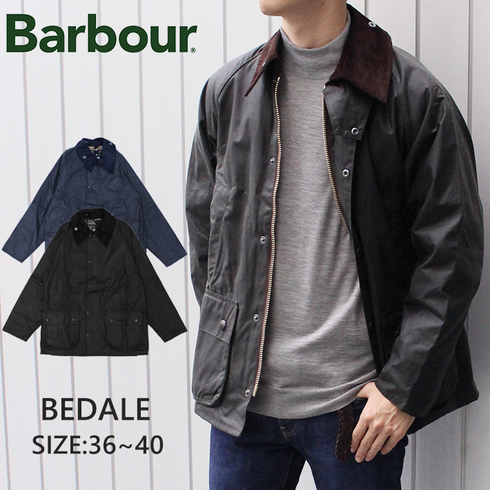 新品】Barbour BEDALE WAXED COTTON Black 36 barrakkasuites.com