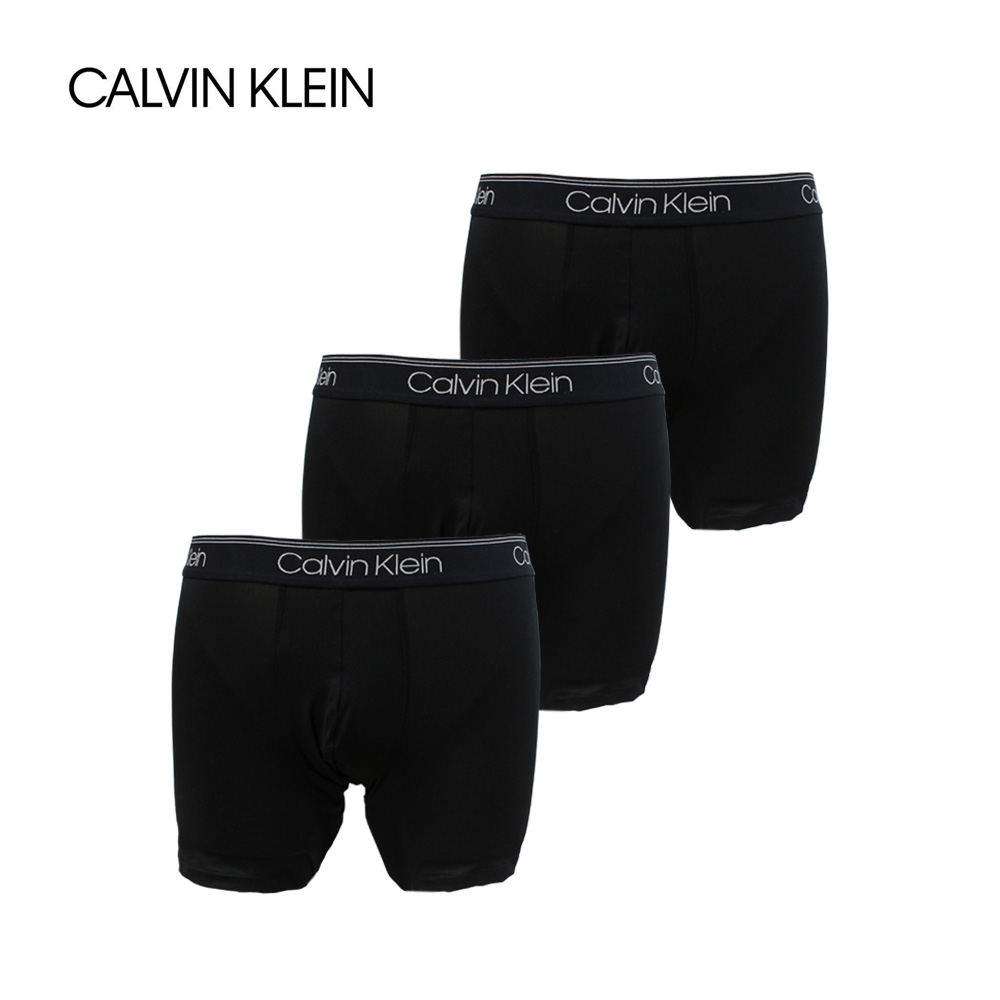 CALVIN KLEIN カルバンクラインMICRO STRETCH ボクサーブリーフ  3枚セット NB2570 001  3PK  メンズ ブラック 黒   ボクサーパンツ 父の日｜zakka-tokia