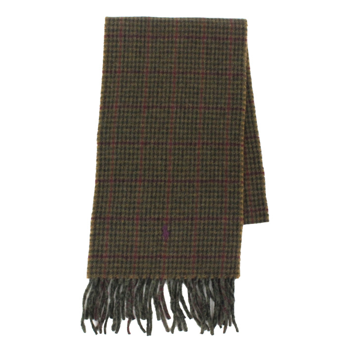 POLO RALPH LAUREN ポロ ラルフローレン Double Face Menswear Scarf ダブル フェイス メンズウェア  スカーフ 手マフラー スカーフ ストール メンズ PC0945