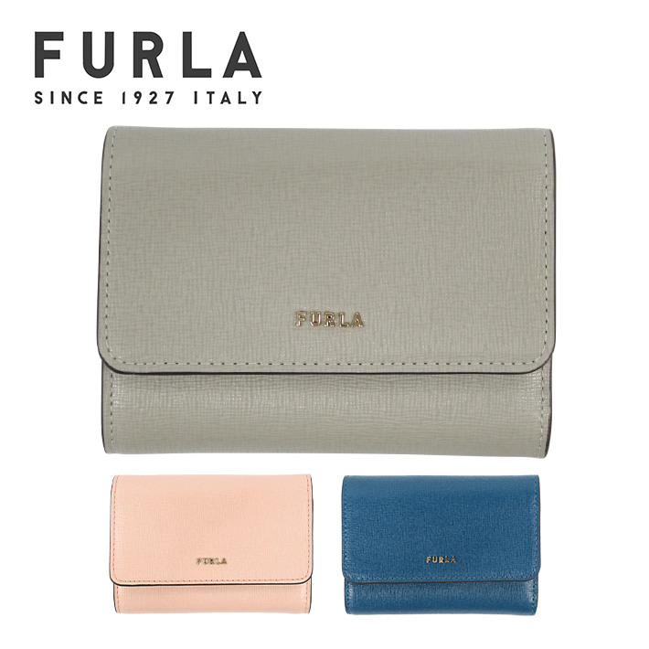 FURLA フルラ BABYLON WALLET PCZ0UNO B30 三つ折り財布 財布 コンパクト財布 ミニ財布 メンズ レディース グレー  ブルー ピンク プレゼント ギフト 送料無料 : pcz0uno-b30 : 雑貨倉庫TOKIA - 通販 - Yahoo!ショッピング