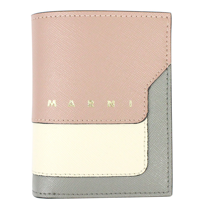 Q3367 MARNI マルニ　二つ折り財布 PFMOQ14U13 MARNI マルニ 二つ折り財布 PFMOQ14U13 LV520 レディース 財布