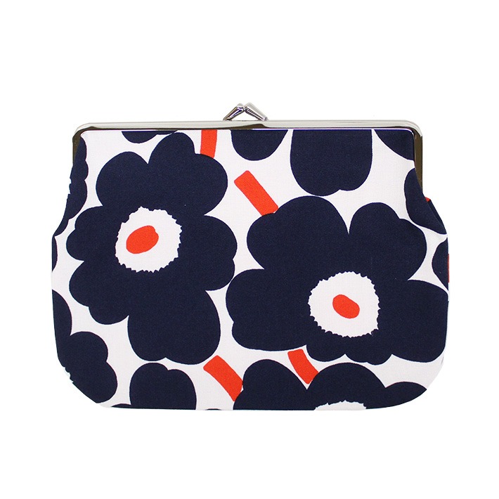 marimekko マリメッコ Puolikas kukkaro プオリカスクッカロ ミニポーチ がま口 ポーチ 小銭入れ レディース ミニウニッコ 37773 037773 91497 父の日｜zakka-tokia｜07