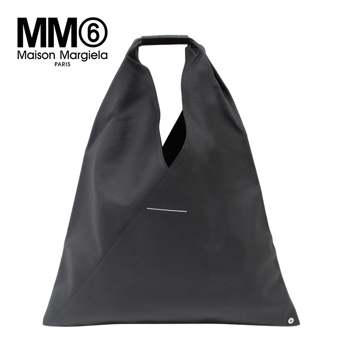 MM6 エムエムシックス マルジェラ JAPANESE BAG ジャパニーズ バッグ ミディアム S54WD0039 P5691 T8013  トートバッグ ブラック 黒 レザー クリスマス