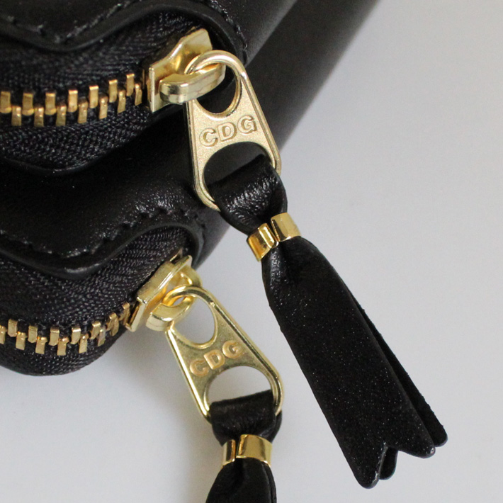 並行輸入品 Wallet Comme des Garcons ウォレット コム デ ギャルソン SA2100OP OUTSIDE POCKT 折りたたみ財布 二つ折り財布 コンパクト ラウンドファスナー | COMME des GARCONS COMME des GARCONS | 04