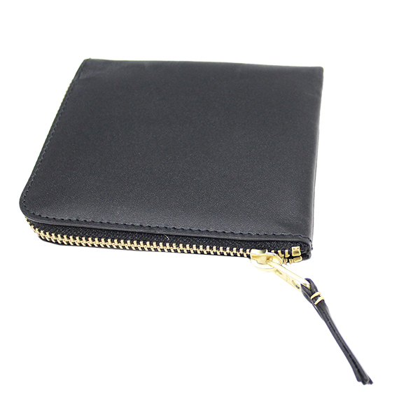 コムデギャルソン CLASSIC PLAIN SA3100 L字財布 ブラック COMME des GARCONS コムデギャルソン DES L字ファスナー財布