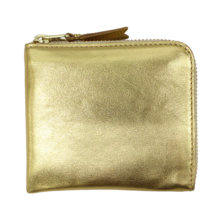 Wallet Comme des Garcons ウォレット コム デ ギャルソン COMPACT COIncase コンパクト コインケース SA3100G GOLD SILVER 小銭入れ 送料無料｜zakka-tokia｜03