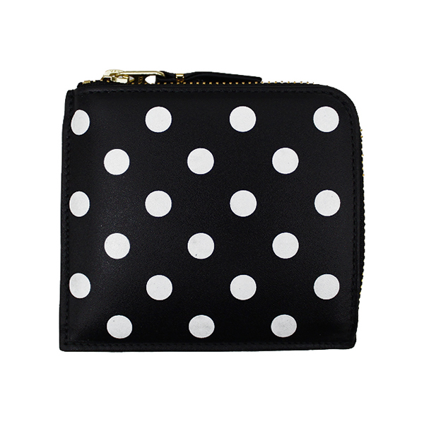 COMME des GARÇONS 黒 ドットケース COMME des GARCONS 並行輸入品 Wallet Comme Garcons ウォレット コム
