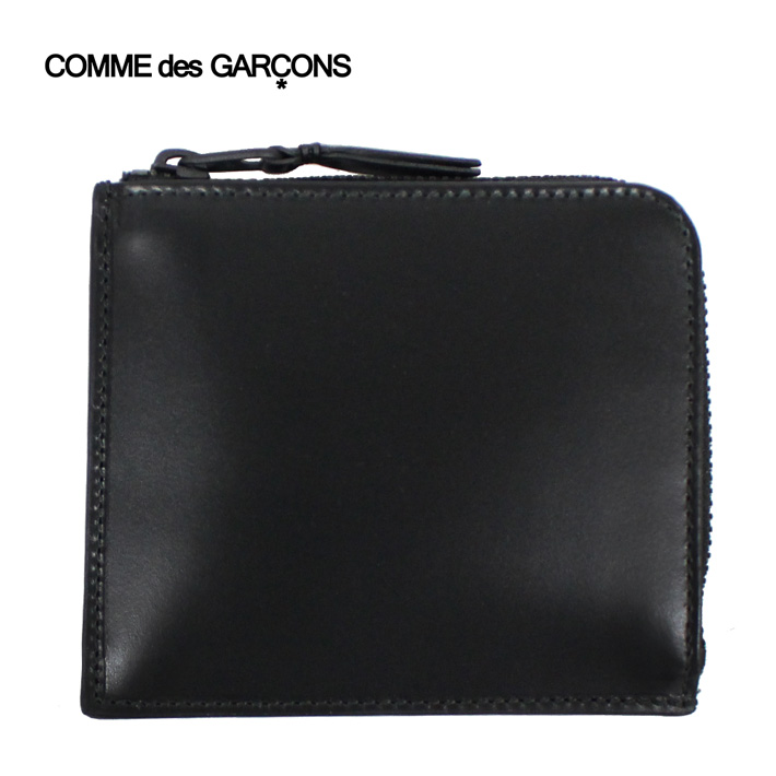 Wallet Comme des Garcons ウォレット コム デ ギャルソン CDG VERY BLACK ベリーブラック SA3100VB 財布 コンパクト財布 ラウンドファスナー メンズ レディース | COMME des GARCONS COMME des GARCONS