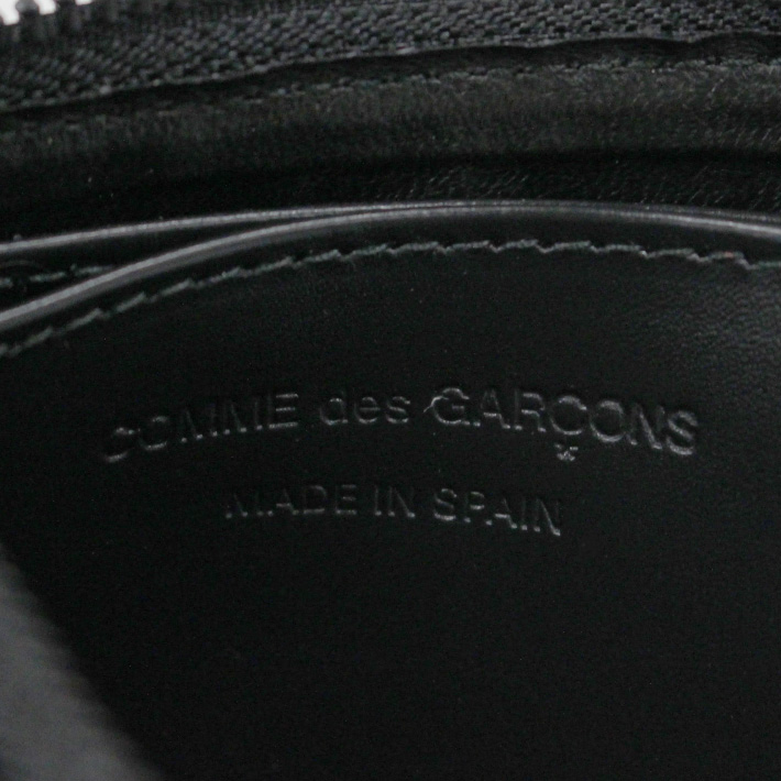 Wallet Comme des Garcons ウォレット コム デ ギャルソン CDG VERY BLACK ベリーブラック SA3100VB 財布 コンパクト財布 ラウンドファスナー メンズ レディース | COMME des GARCONS COMME des GARCONS | 06
