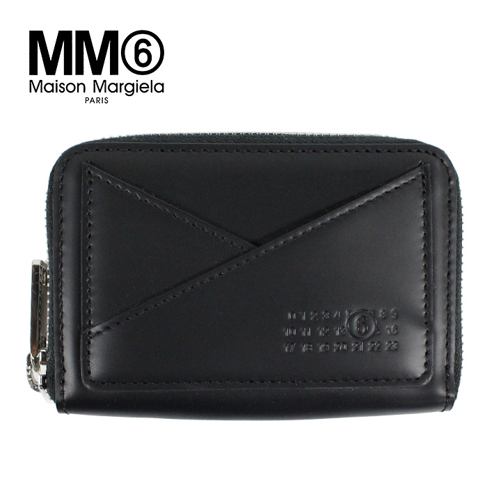MM6 マルタンマルジェラ Maison Margiela 財布 カードケース MM6 並行輸入品 エムエムシックス マルジェラ カードケース Japanese 6