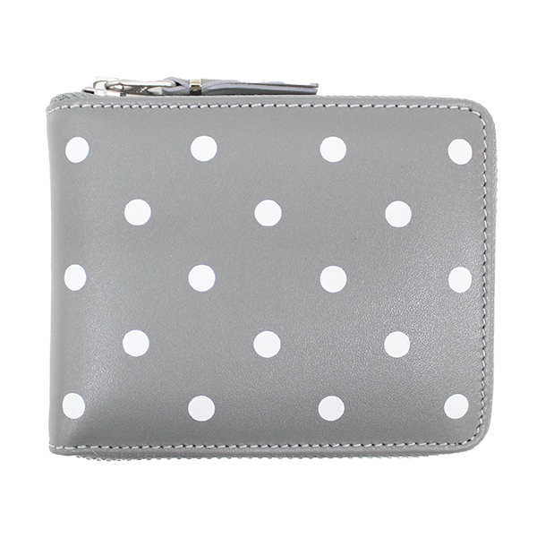 セール開催中！Wallet Comme des Garcons ウォレット コム デ ギャルソン CDG PLOKA DOTS PRINTED ポルカドット プリント SA7100PD 2つ折小銭入れ付き財布 財布