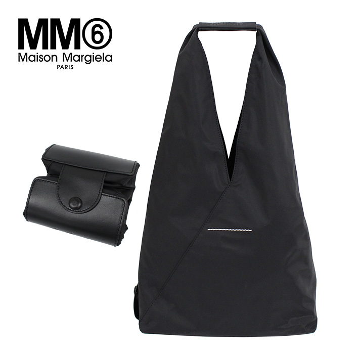 MM6 エムエムシックス メゾンマルジェラ JAPANESE BAG ジャパニーズ バッグ SB5WD0021 P5684 T8013 トートバッグ  パッカブル 折りたたみ ブラック : sb5wd0021-p5684-t8013 : 雑貨倉庫TOKIA - 通販 - Yahoo!ショッピング