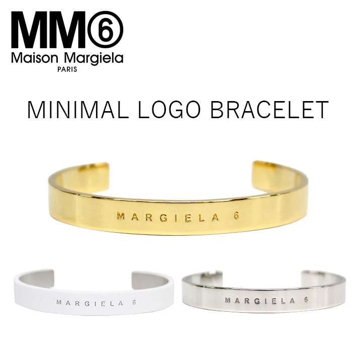 MM6 エムエムシックス マルジェラ MINIMAL LOGO BRASELET バングル