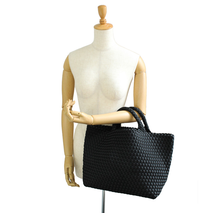 並行輸入品 NAGHEDI ナゲディ St. Barths Medium Tote セント バルツ ミディアム トート SN03013LD トートバッグ バッグ ブラック ホワイト ベージュ ブラウン | NAGHEDI | 09
