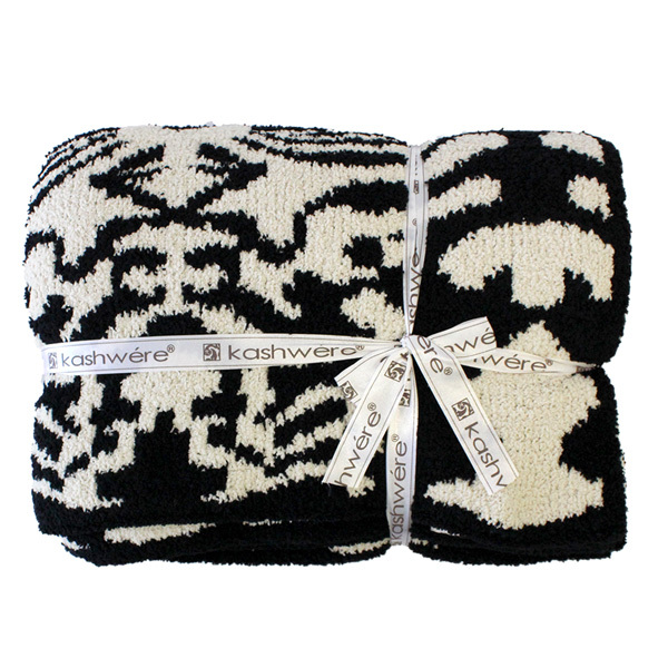 Kashwere（カシウエア） 並行輸入品 DAMASK BLANKET ダマスカス