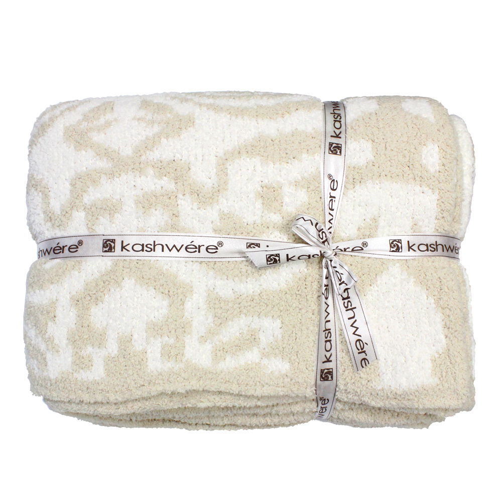 Kashwere kashwere カシウエア DAMASK BLANKET ダマスカス Kashwere kashwere カシウエア DAMASK BLANKET ダマスカス
