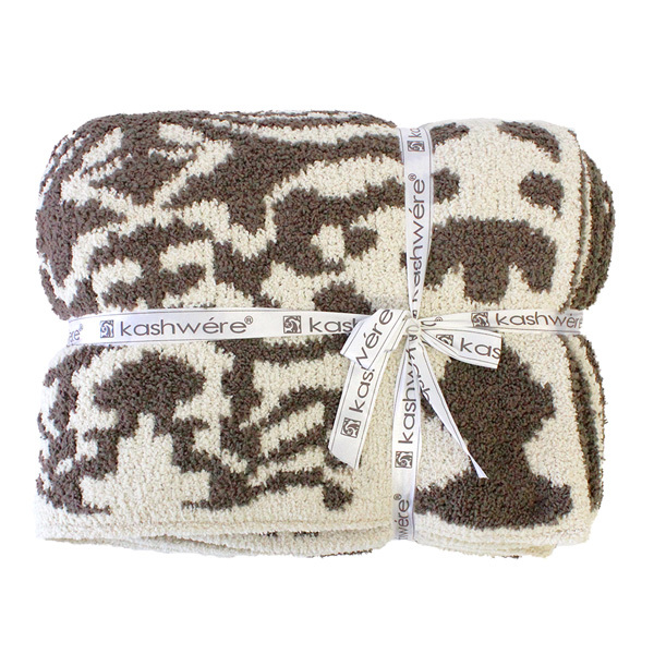 Kashwere kashwere カシウエア DAMASK BLANKET ダマスカス Kashwere kashwere カシウエア DAMASK BLANKET ダマスカス