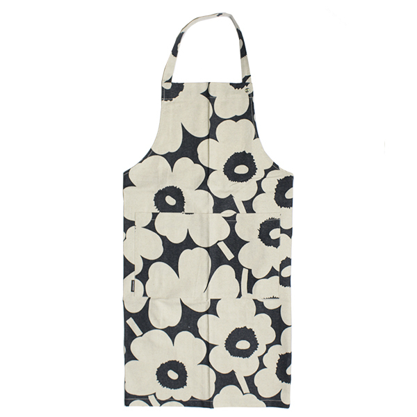 marimekko マリメッコ PIENI UNIKKO RASYMATTO APRON ピエニ ウニッコ レイジーマット エプロン ブラック レッド ライトグレー ホワイト ベージュ 送料無料｜zakka-tokia｜08