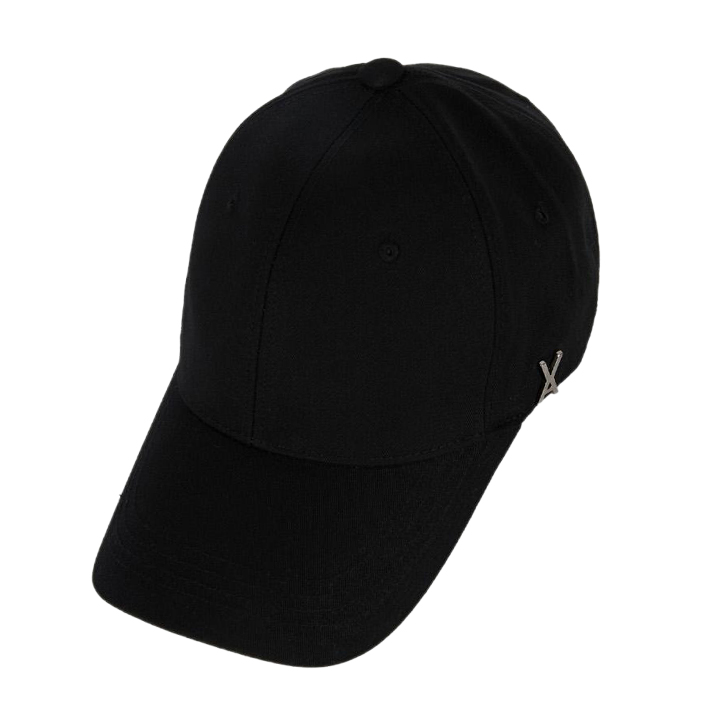VARZAR バザール Stud logo over fit ball cap スタッドロゴ