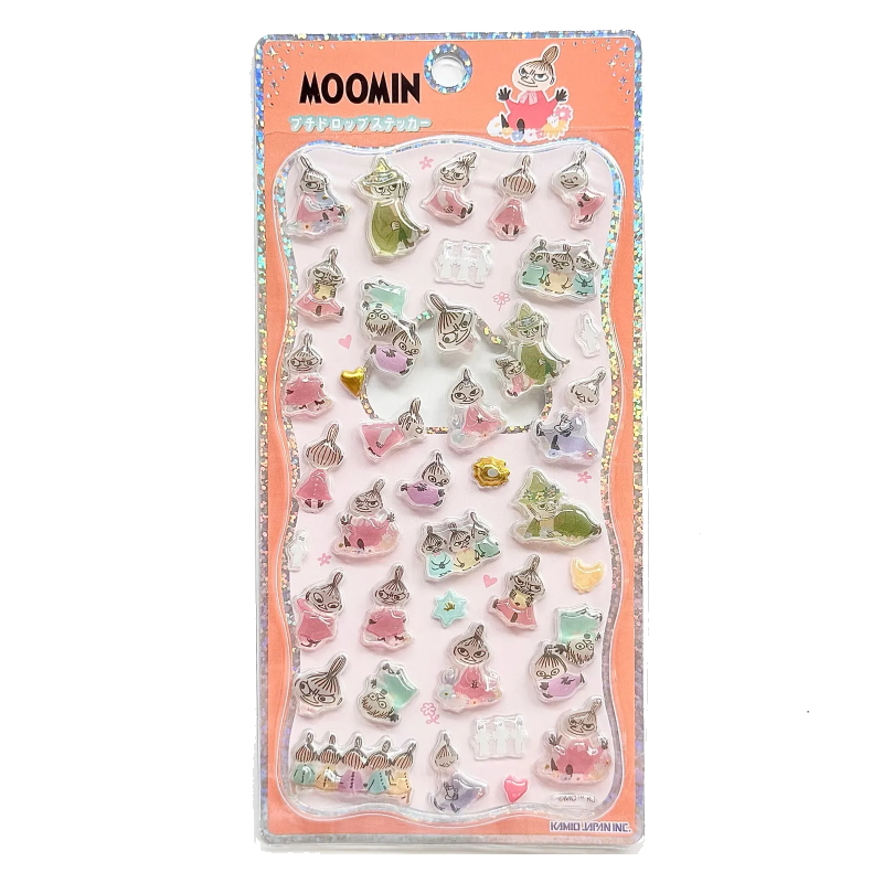 【国内正規品.定価以下】プチドロップステッカーのみまとめ売り36枚プチドロ正規品 カミオジャパン プチドロップステッカー KAMIO JAPAN 正規品 可愛い 3D
