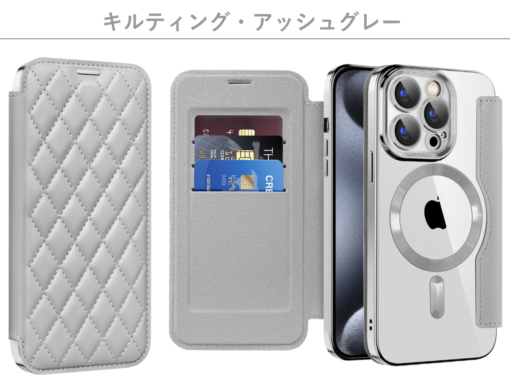 ガラスフィルム付き iphone15 ケース MagSafe対応 手帳型ケース iphone14 ケース 13 12 カメラレンズフィルム一体型 15Plus 15Pro 15Pro Max 14Pro｜zakkas｜17