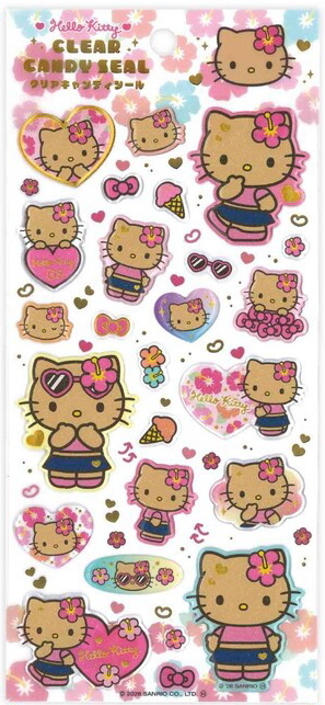 sanrio（サンリオ） サンリオキャラクターズ 日焼けシリーズ クリア