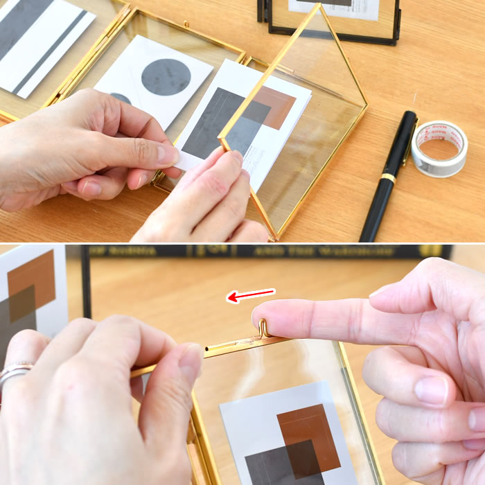 magnet フォトフレーム 写真立て おしゃれ リンキングフレーム 連結