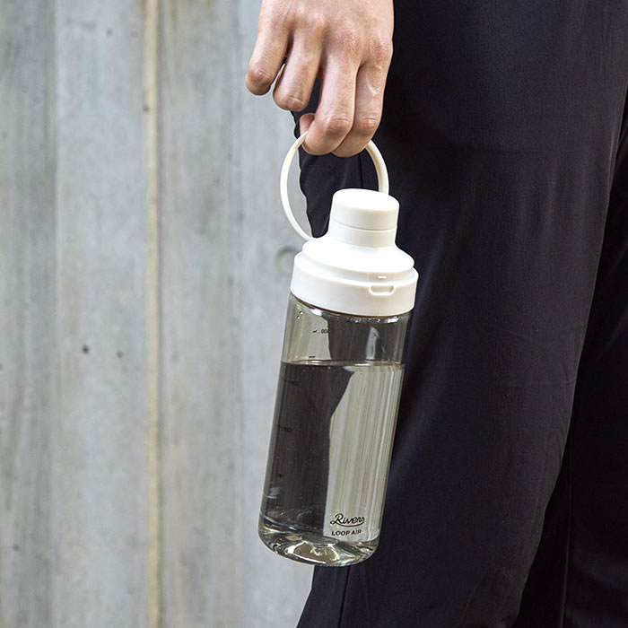 RIVERS（リバーズ） クリアボトル 水筒 ループ エア 500ml アウトドア