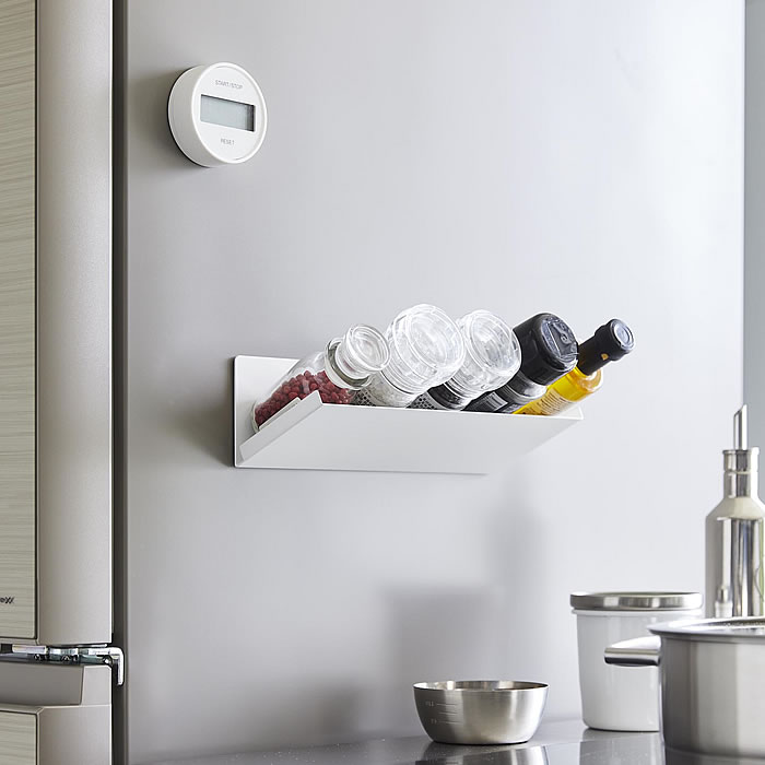 tower 調味料ラック おしゃれ マグネット斜め置きスパイスラック