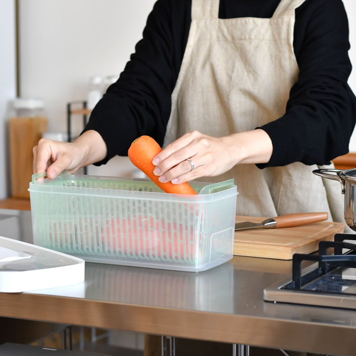 OXO（オクソー） 保存容器 プラスチック 四角 グリーンセーバー フード